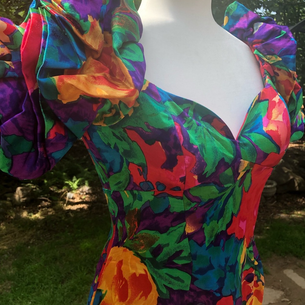 Vintage couture Vickie Tiel dress